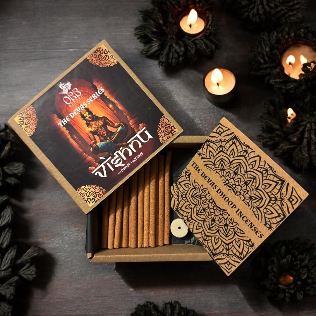 VISHNU - Devas Series - Dhoop Tütsü - Çubuk Tütsü