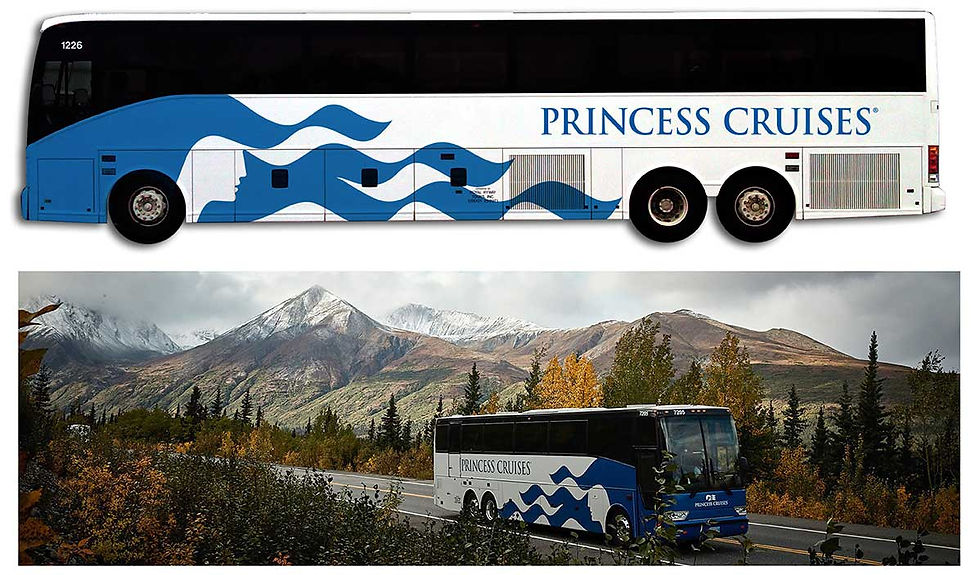 Princess Cruises Bus Wrap