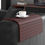 Thumbnail: Wooden Sofa Couch Arm Table 17.3 x 15.7 in Mahogany