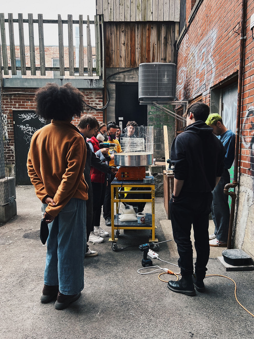 Polyfloss X l’Ecole de Design de l’UQAM may 2023
