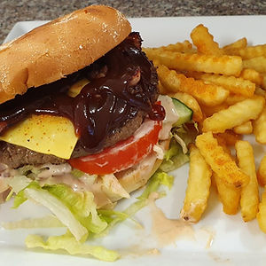 100 gr. BBQ Hamburger Meny