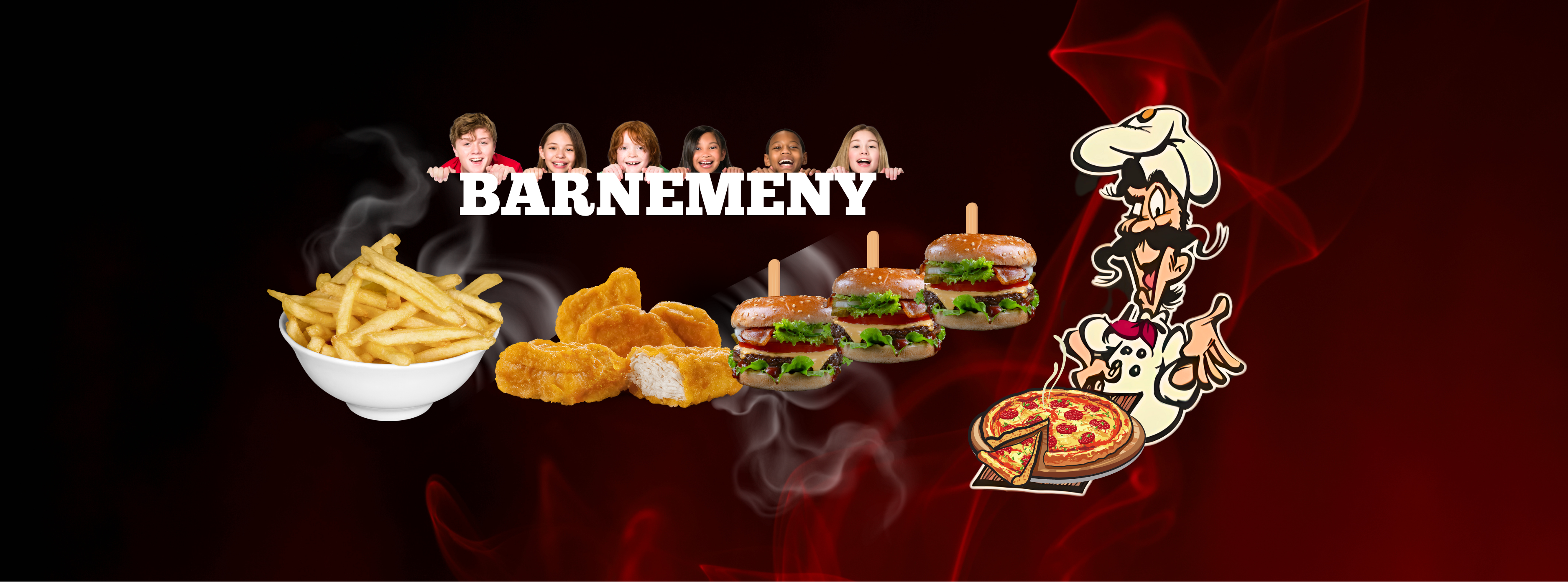 Arranged Food and Objects