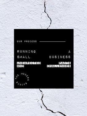 Our Process - Running a Small Business