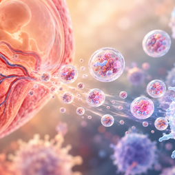 Les vésicules placentaires sur la piste de l’inflammation