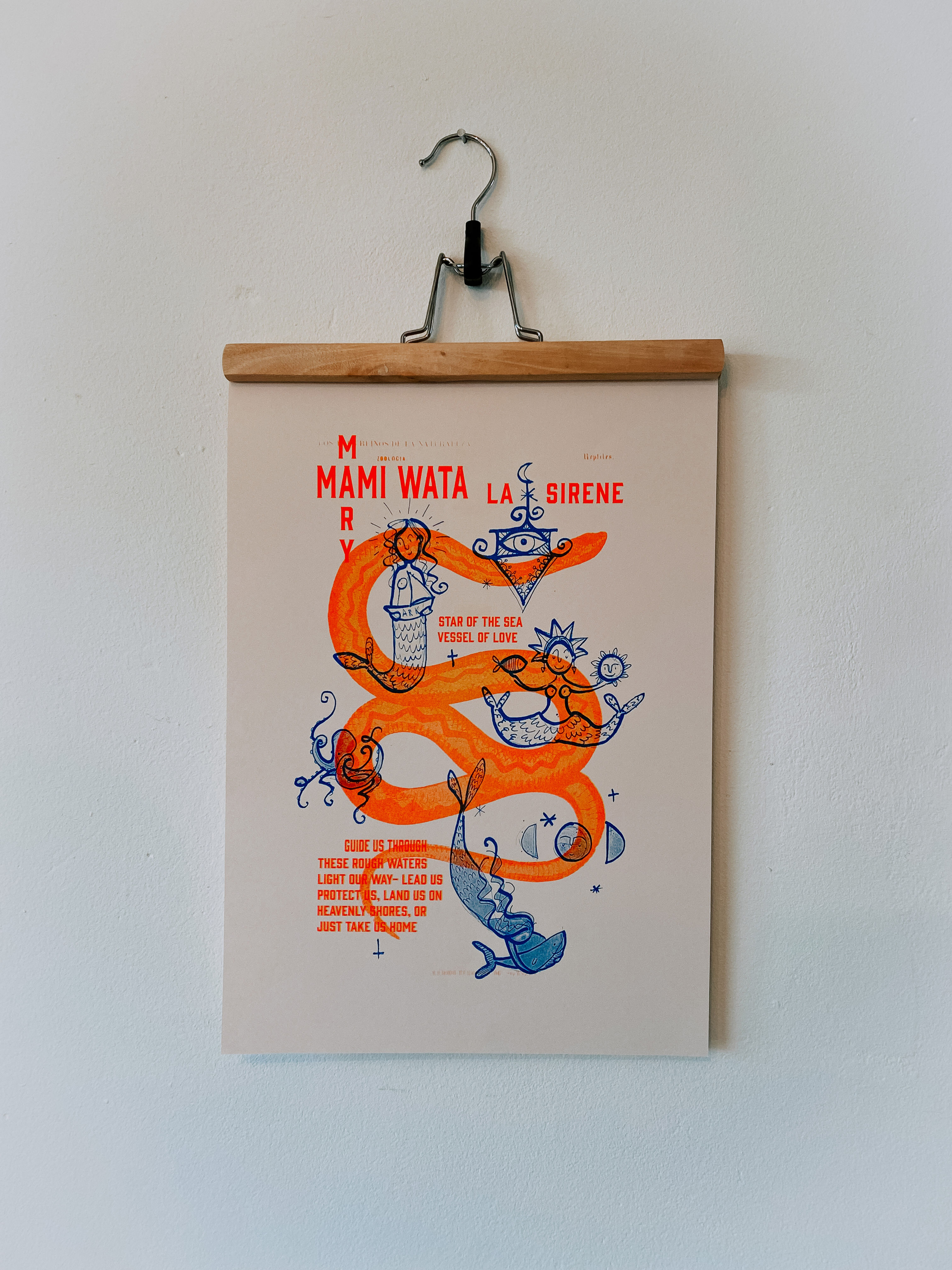 Risoprint 'Mami wata'