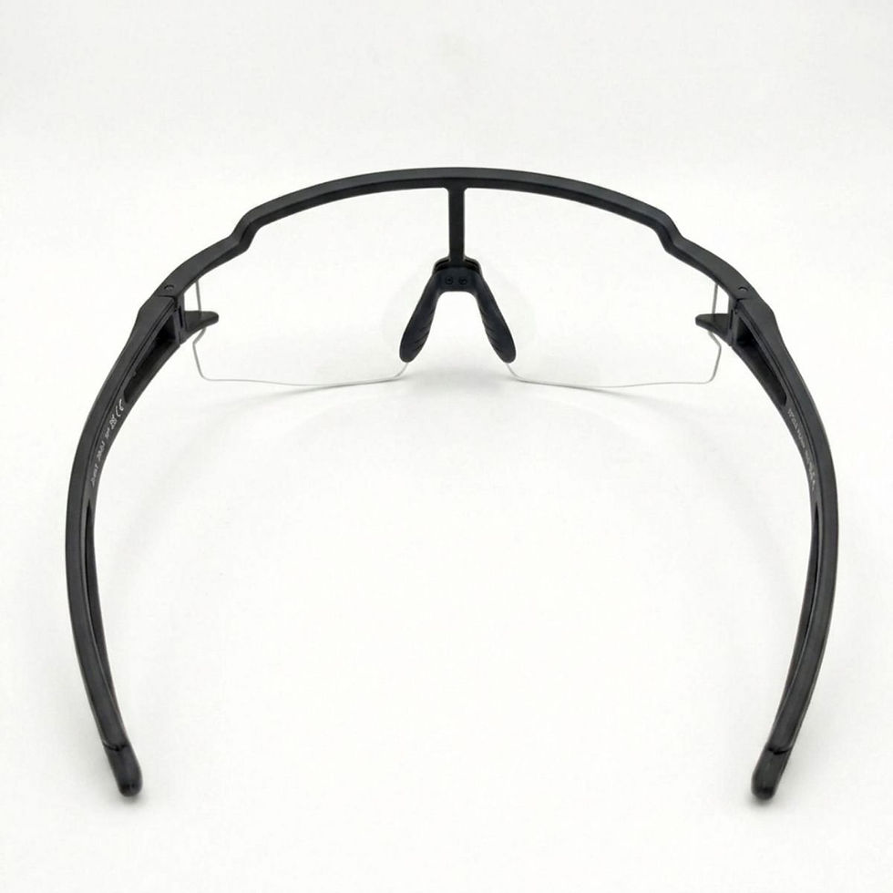 Miniatura: Óculos Ciclismo RockBros Aero Carbon Fotocromático + Clip Grau