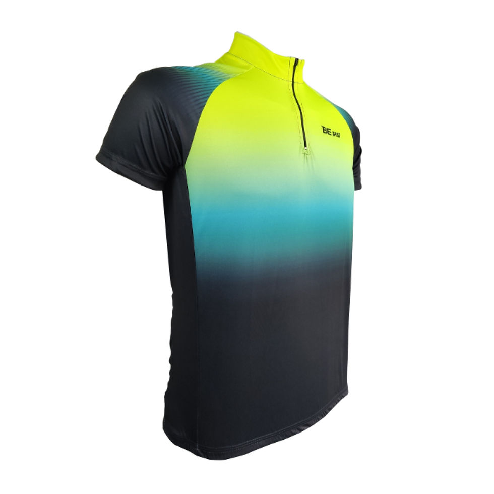 Miniatura:  Camisa Ciclismo Masculina Be Fast Faixas Ref1 Bike Mtb