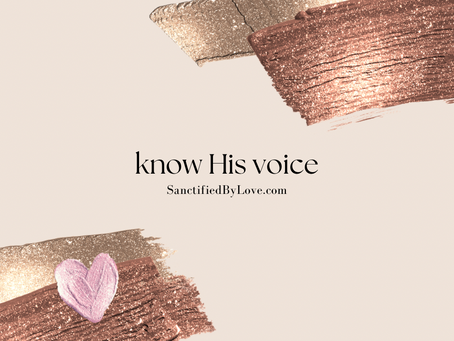 Know His Voice