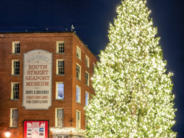 NYC Christmas at South Street Seaport