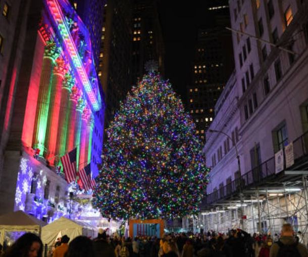 NYSE xmas tree
