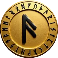 Ansuz Rune email button