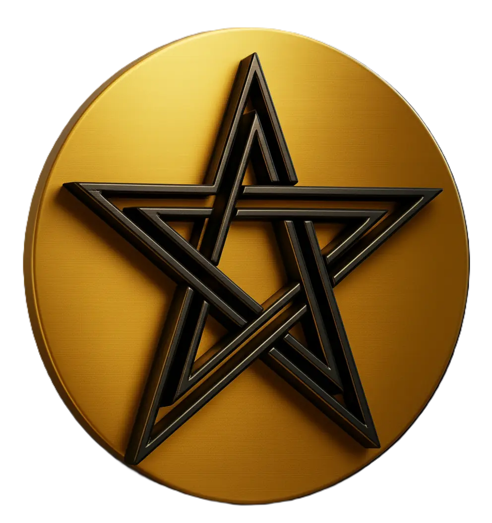 pentagram home button