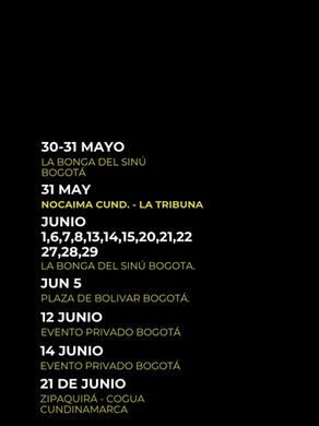 Prepárense para un cierre de mayo y un inicio de junio cargado de la magia de Beimar Toledo, rey del vallenato con guitarra y su gira musical.