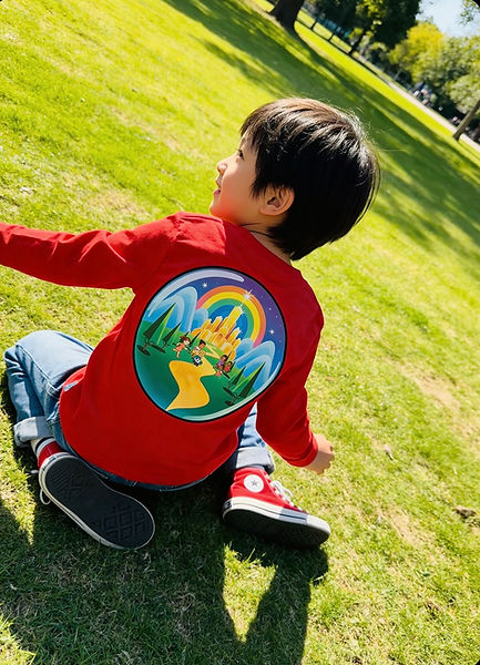 Red Kingdom Kids Shirt