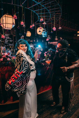 Heavy Petal Goth Glam Photographed by Stag & Bird Curated Photo Experiences