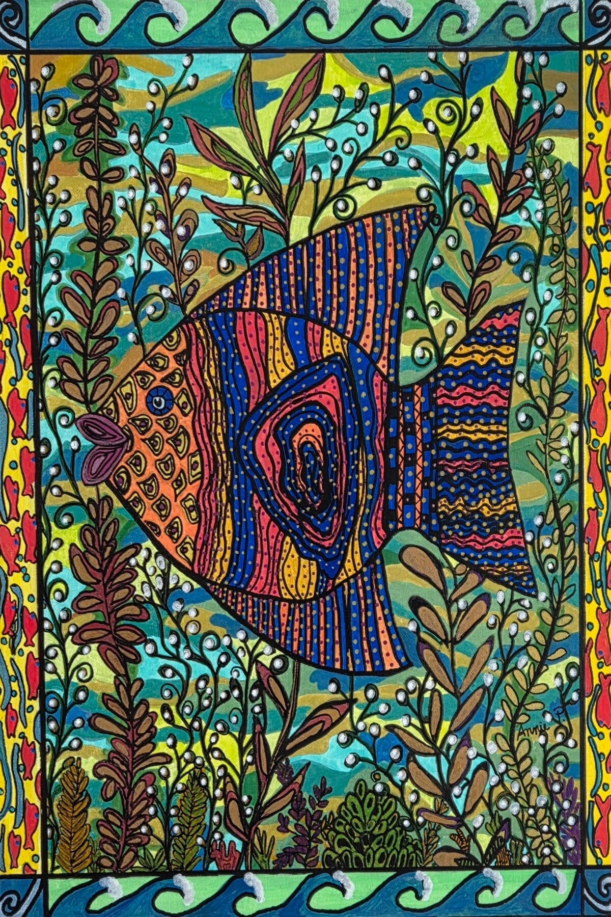 Canvas Large - "Under the Sea"