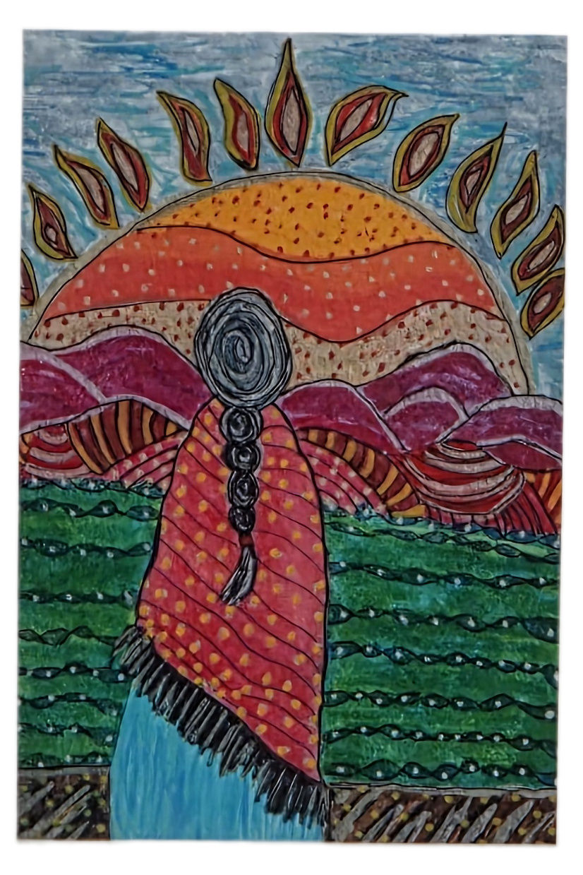 Notecards Paintings - "The Setting of the Sun" - NA-2