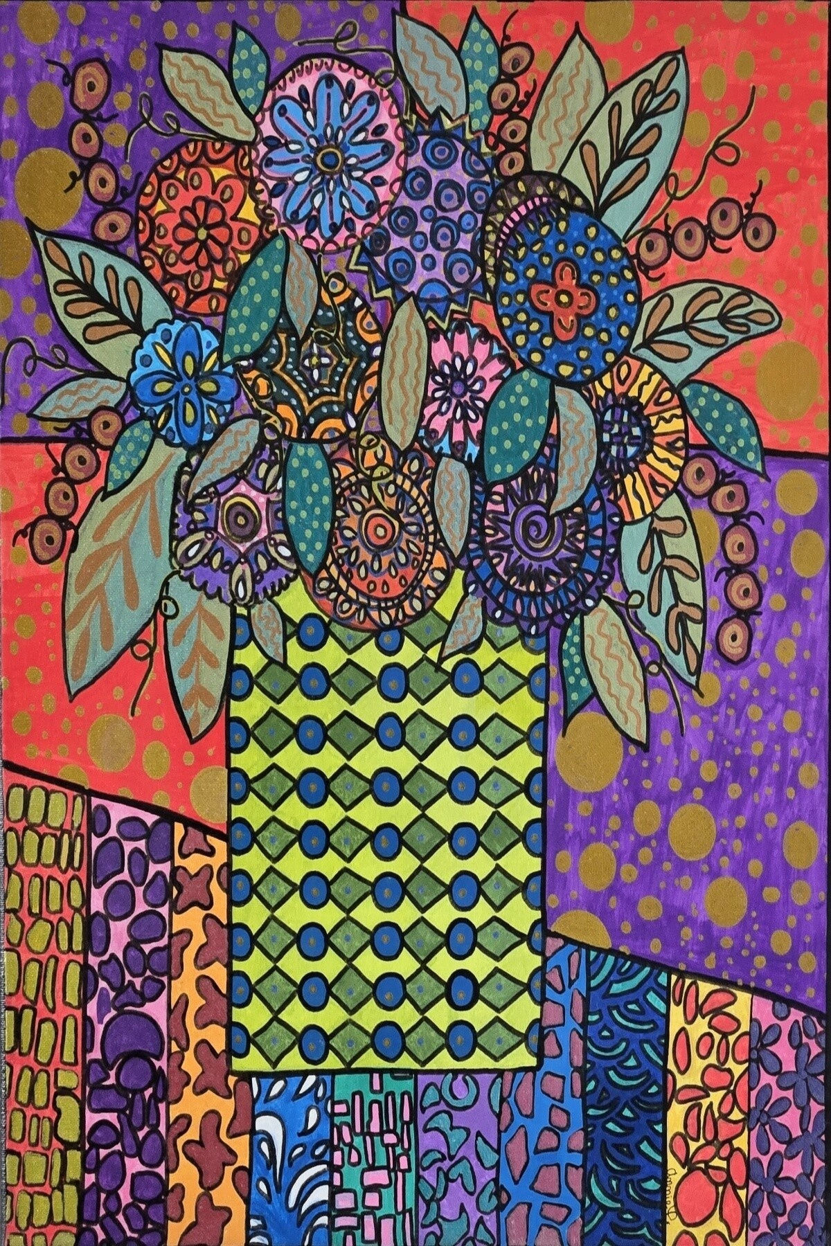 Matted Print - "First Burst of Summer"