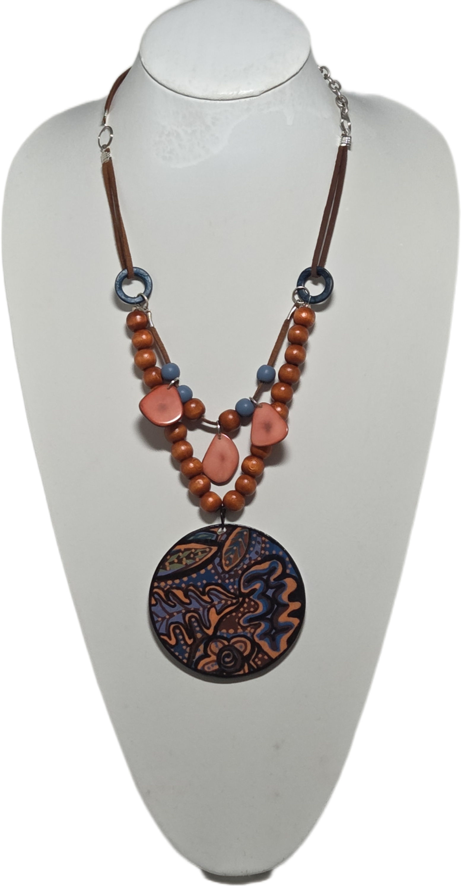 Necklace "Tribal Fusion"
