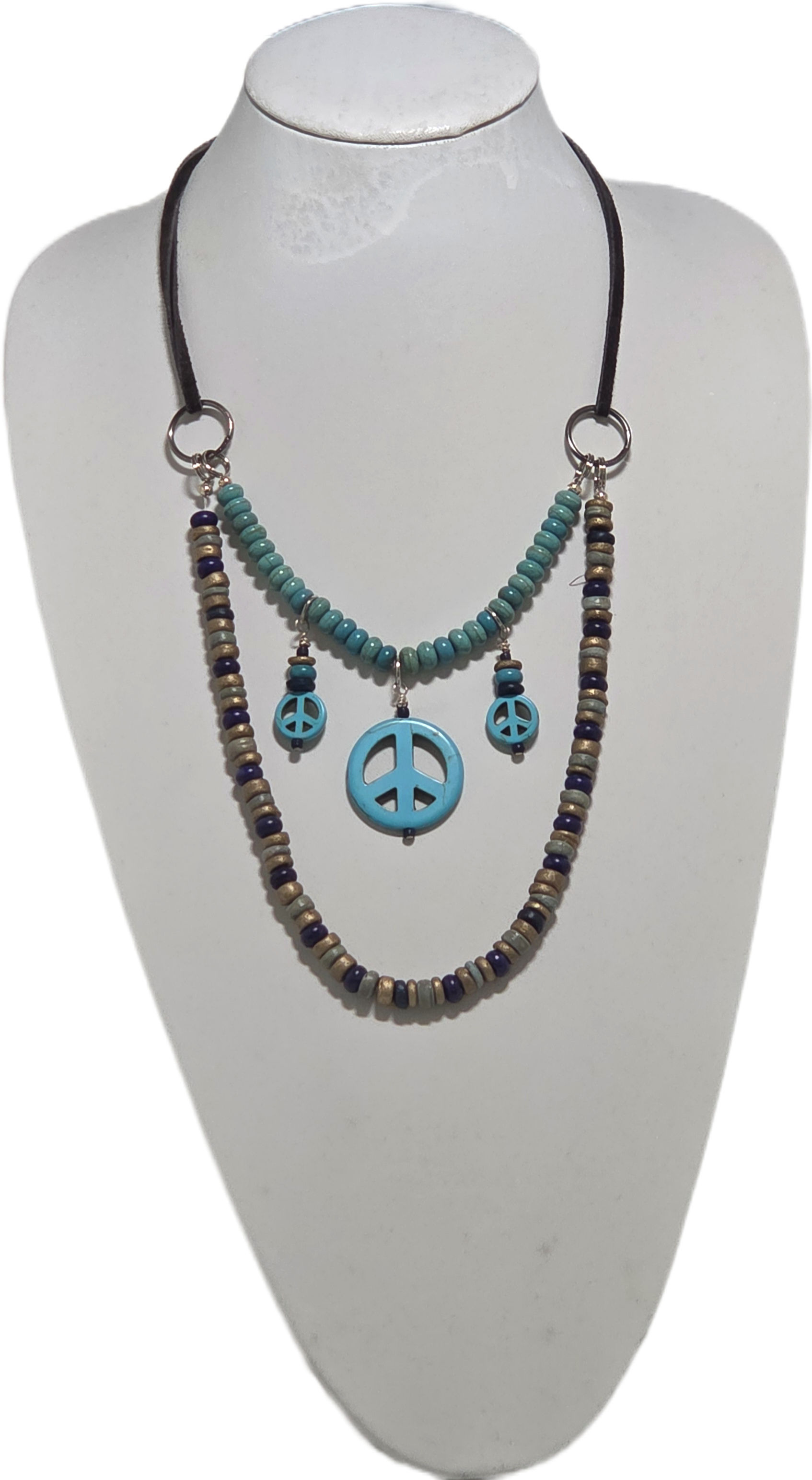 Necklace - "Peace Out"