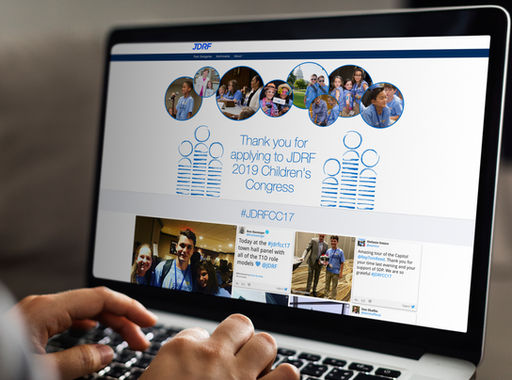 JDRF Children's Congress - website