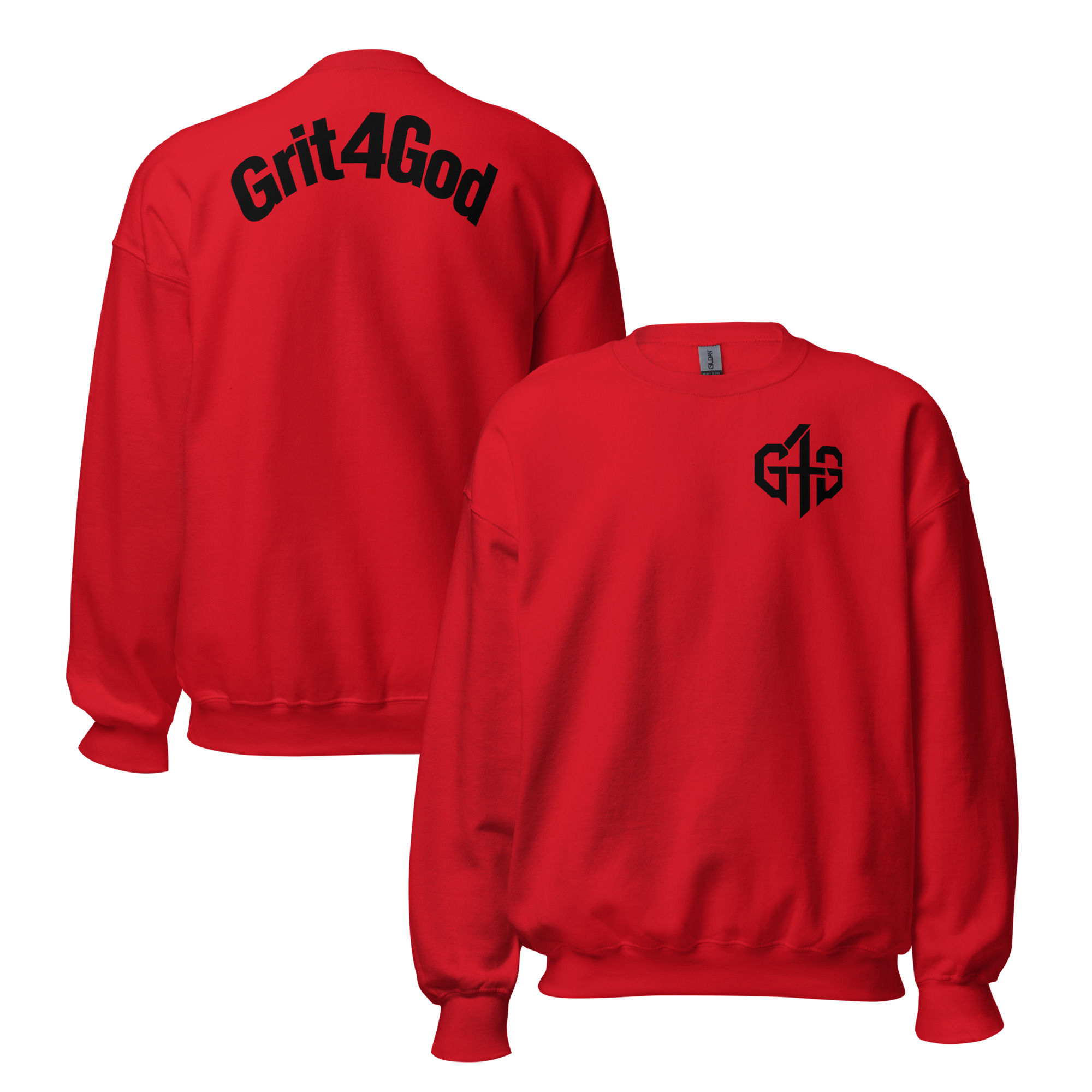 Grit4God Core Logo Crewneck