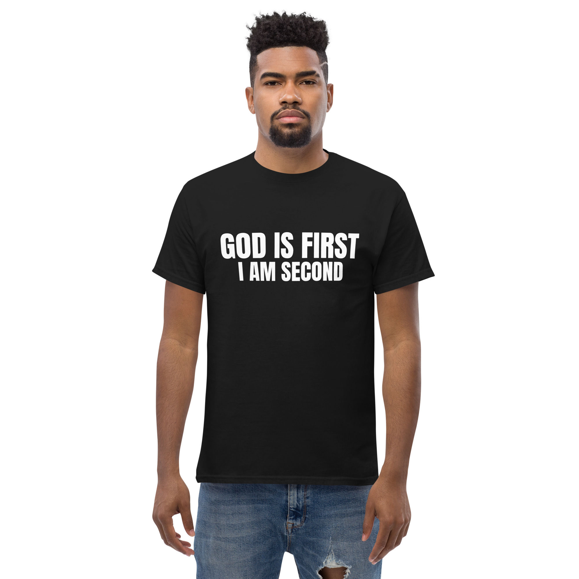 Grit4God "God Is First, I Am Second" T-Shirt