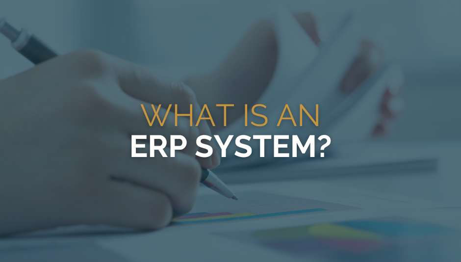 What is an ERP system?