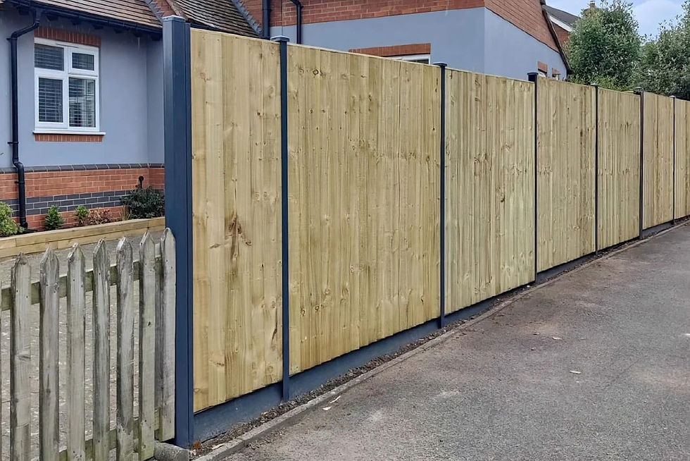 Fencing at Youngs Timber & Builders Merchants