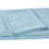 Thumbnail: DaDa Bedding Soothing SeaFoam Sky Blue Cotton Fitted Bed Sheet W/Pillow Cases