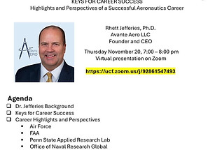 Agenda for Keys to Success presentation