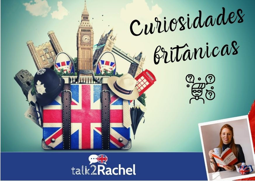 Mala com souveniers da Inglaterra