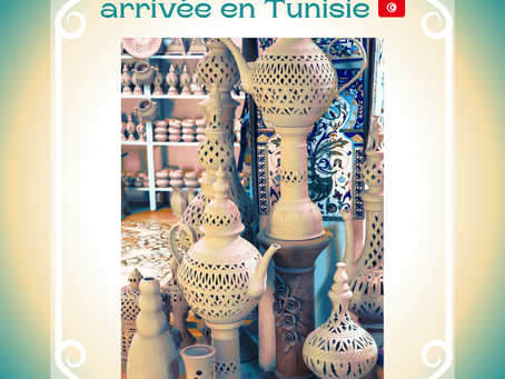 💮 Me voilà arrivée à Zarzis à côté de DJERBA 🇹🇳