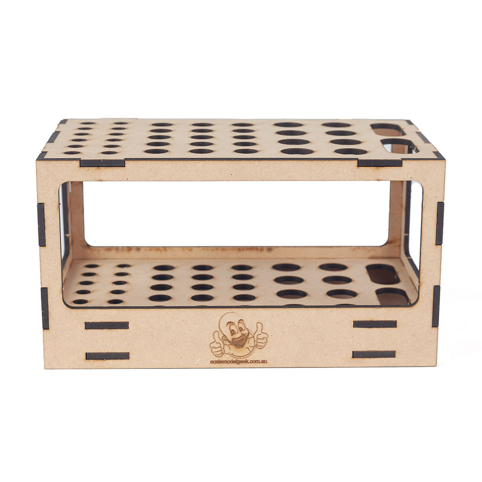 Thumbnail: Modular Storage System Upper Module PAINT BRUSH HOLDER 3mm MDF PREMIUM RANGE