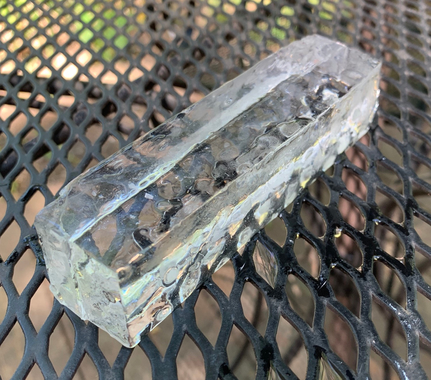 1.25 x 5 inch clear Collins bar (10)