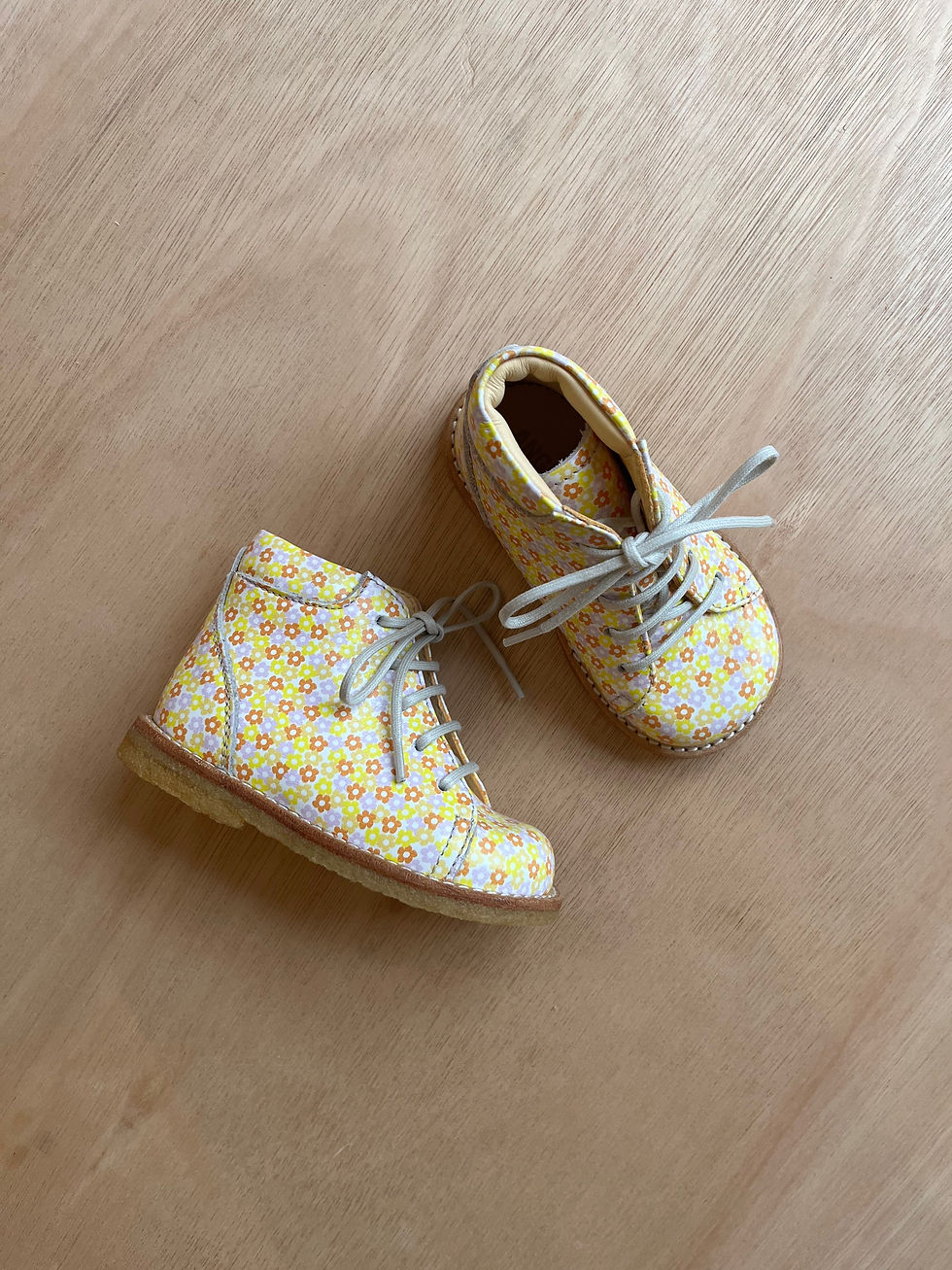 ANGULUS - Yellow Flower Print