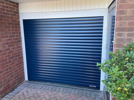 Roller Shutters installed at a home by Garage Doors Telford
