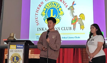 Leo Speech at Nakaoka Community Center
