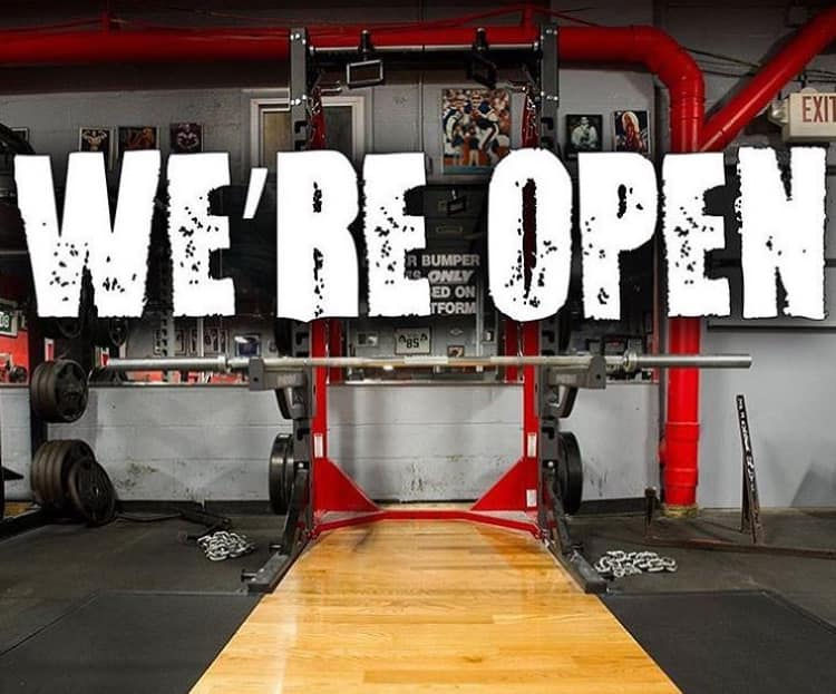 We are open