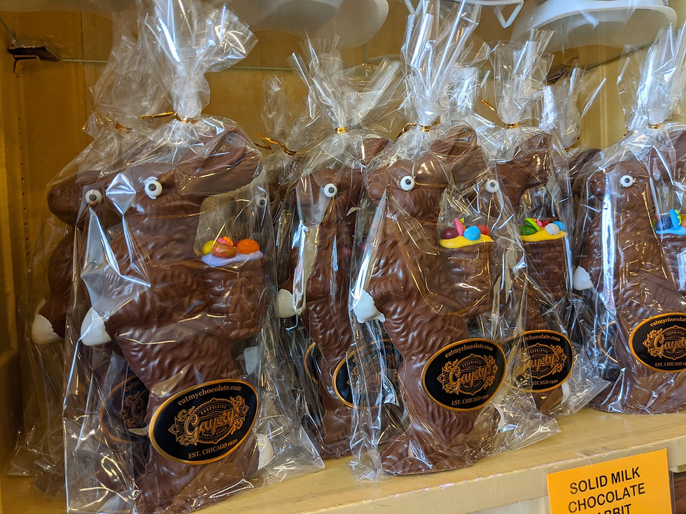 Thumbnail: 1 Pound Solid Chocolate Bunny