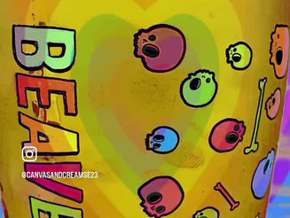 Why not pop down to Canvas & Cream for a cold pint of Neck Oil from @beavertownbeer in our garden