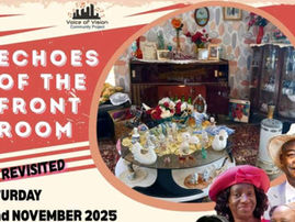 Picture of a typical British Caribbean front room