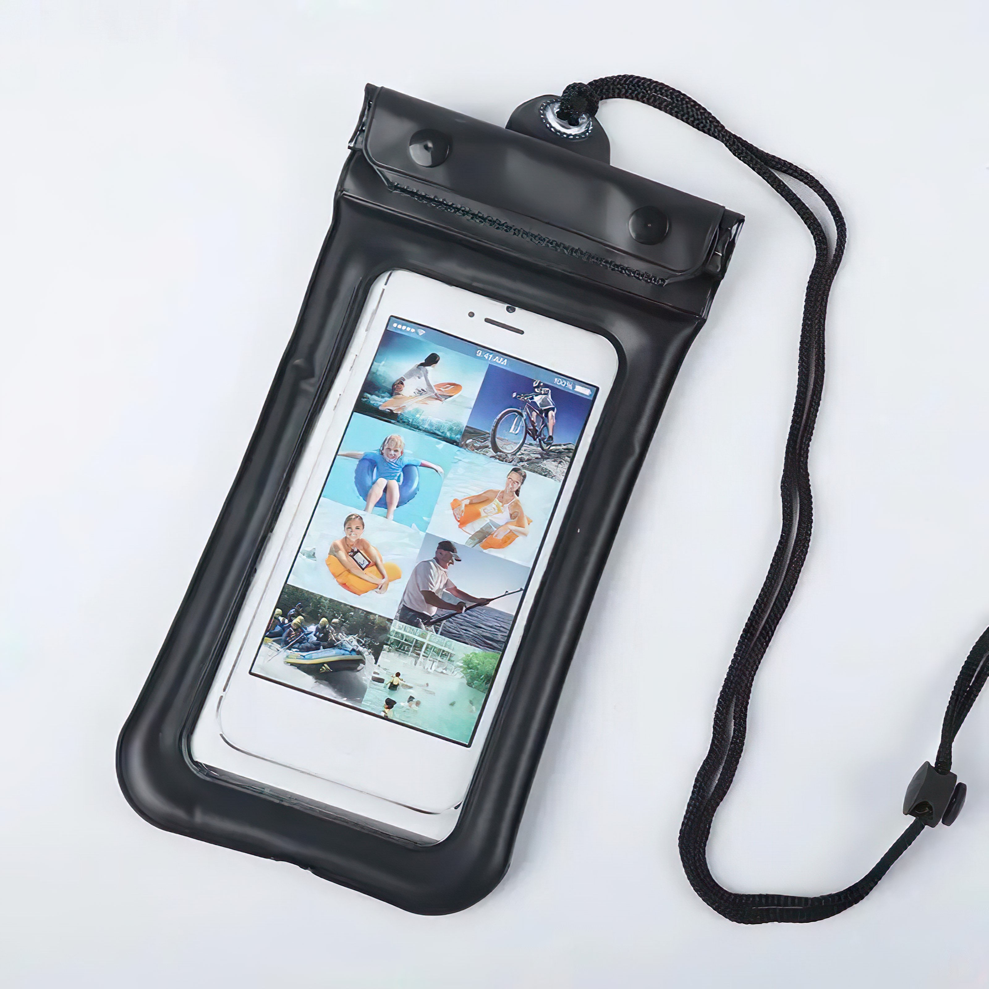 c'est une pochette hermétique pour téléphone noir