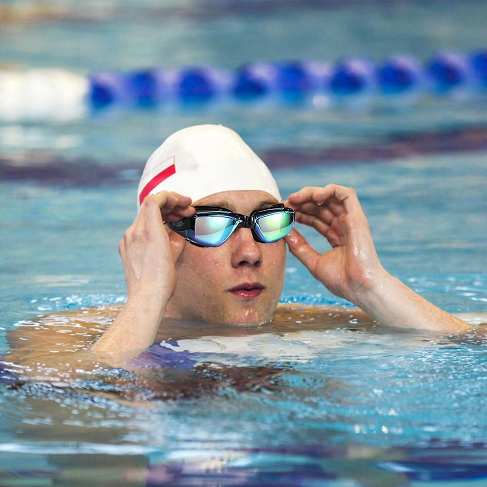 Thumbnail: UV Shield Anti-Fog Swim Goggles for All Ages