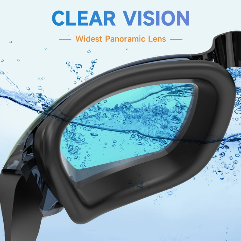 Thumbnail: UV Shield Anti-Fog Swim Goggles for All Ages