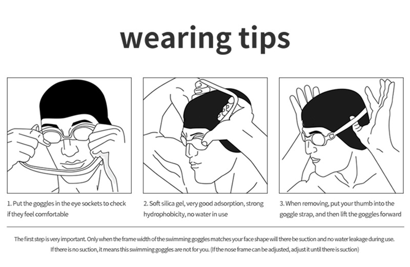 Thumbnail: UV Shield Anti-Fog Swim Goggles for All Ages