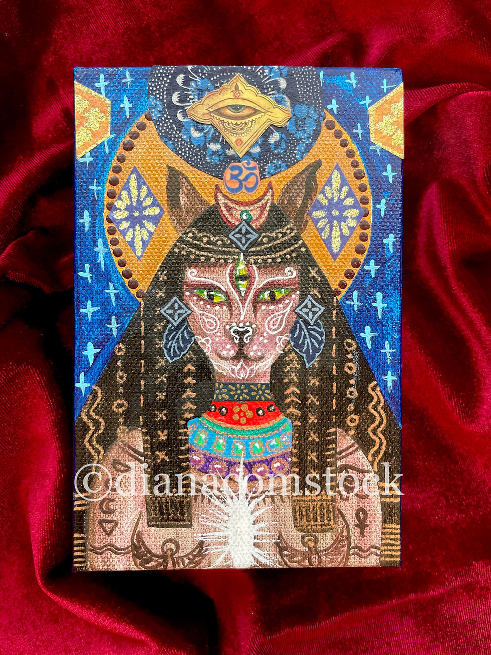 Thumbnail: Custom Mini Goddess Painting