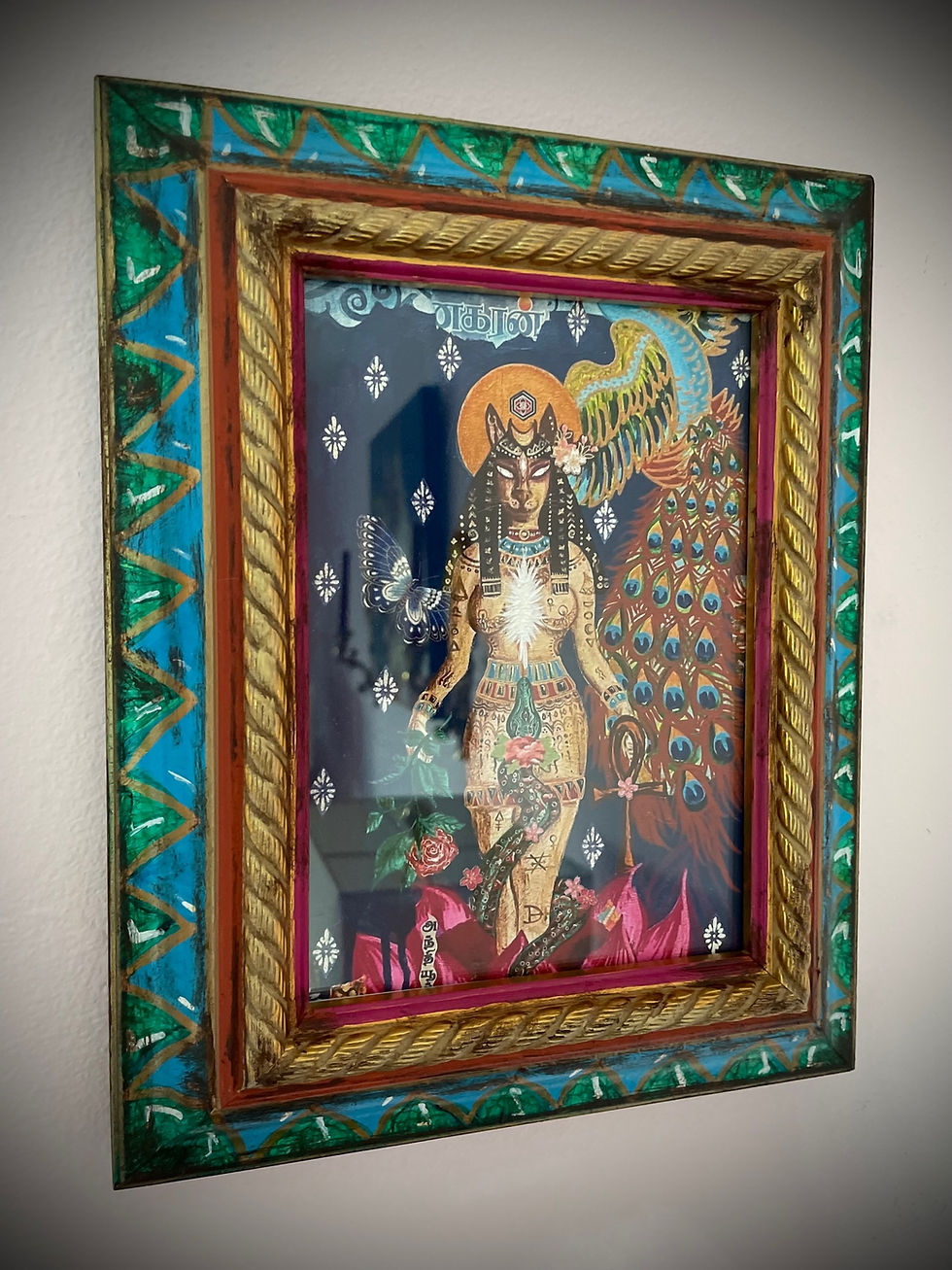Thumbnail: Framed Bastet Print