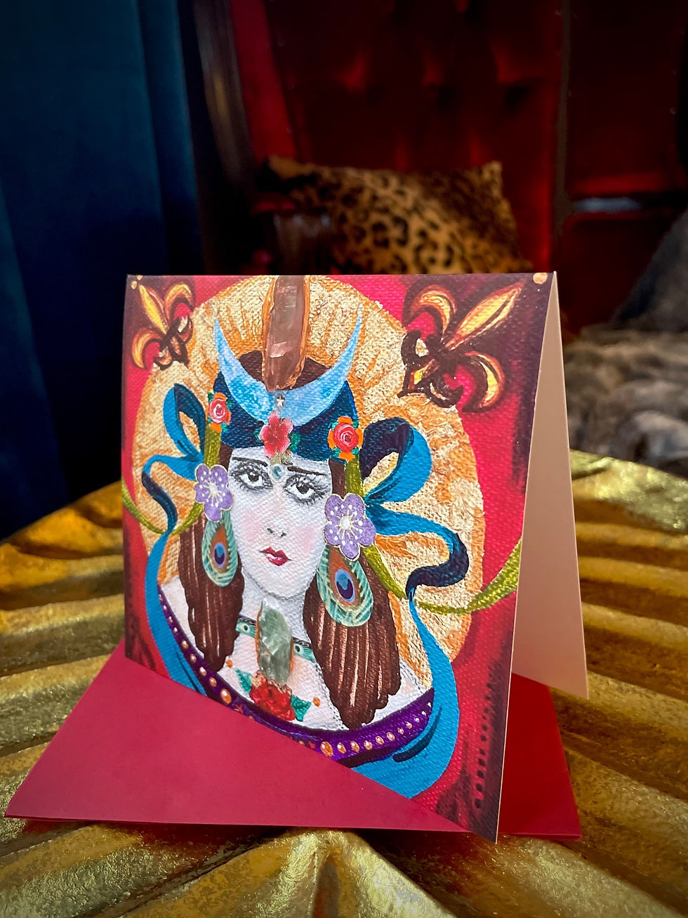 Thumbnail: Theda Greeting Card
