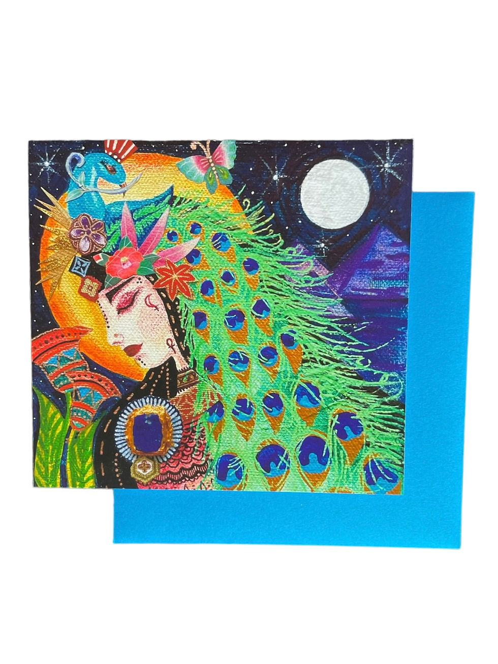 Thumbnail: Lapis Queen  Greeting Card Wholesale #G112